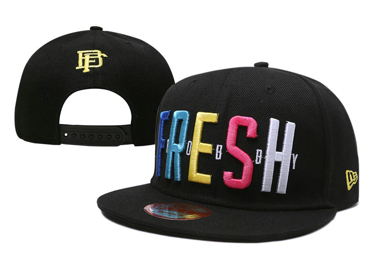 Fresh Black Snapbacks Hat TY